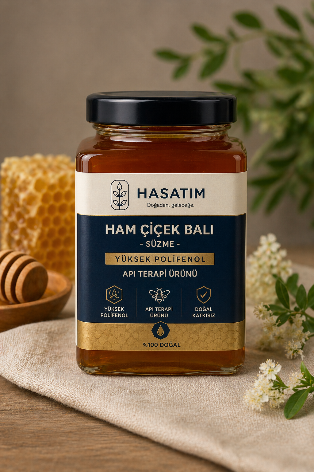 Ham Çiçek Balı – Süzme