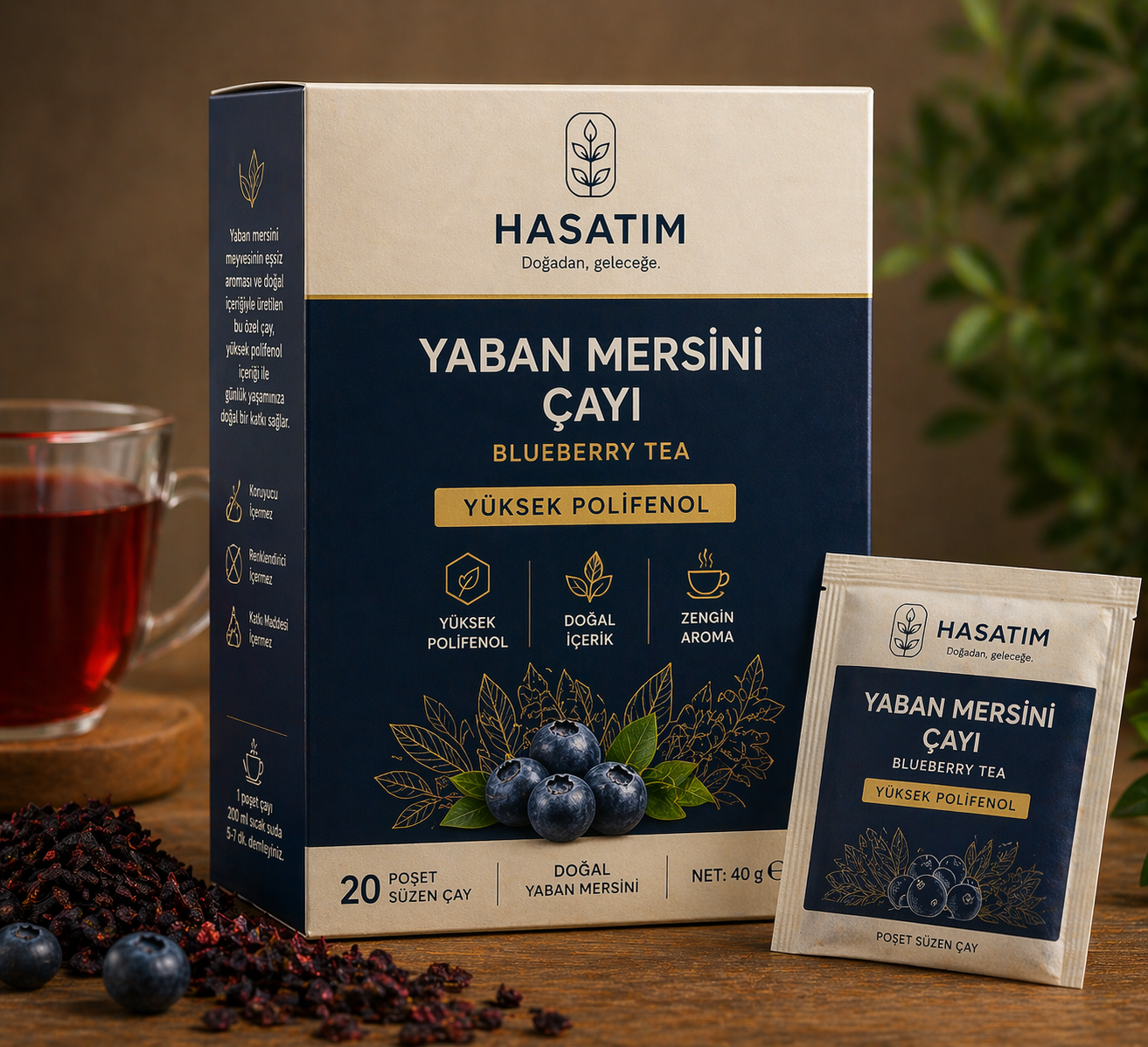 Yaban Mersini Poşet Çay